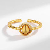 Rotating Planet S925 Sterling Silver Ring