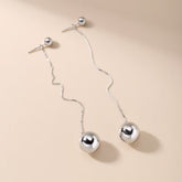 Grey Pearl S925 Sterling Silver Earring
