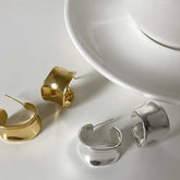 CC Earring Plated with Gold