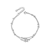 S925 sterling silver starry sky bracelet