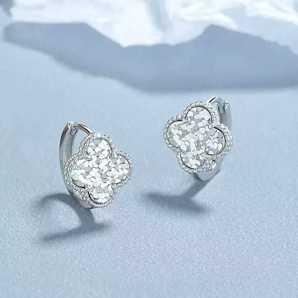 Handcrafted S925 Sterling Silver FLC Earring