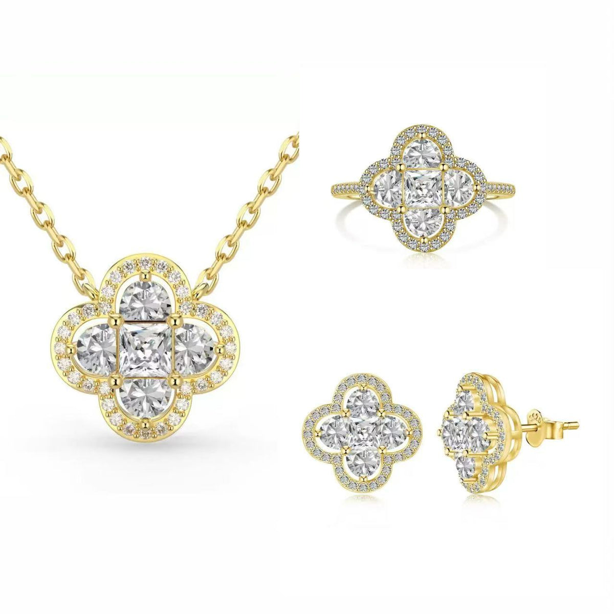 GWB Four-leaf Clover SET