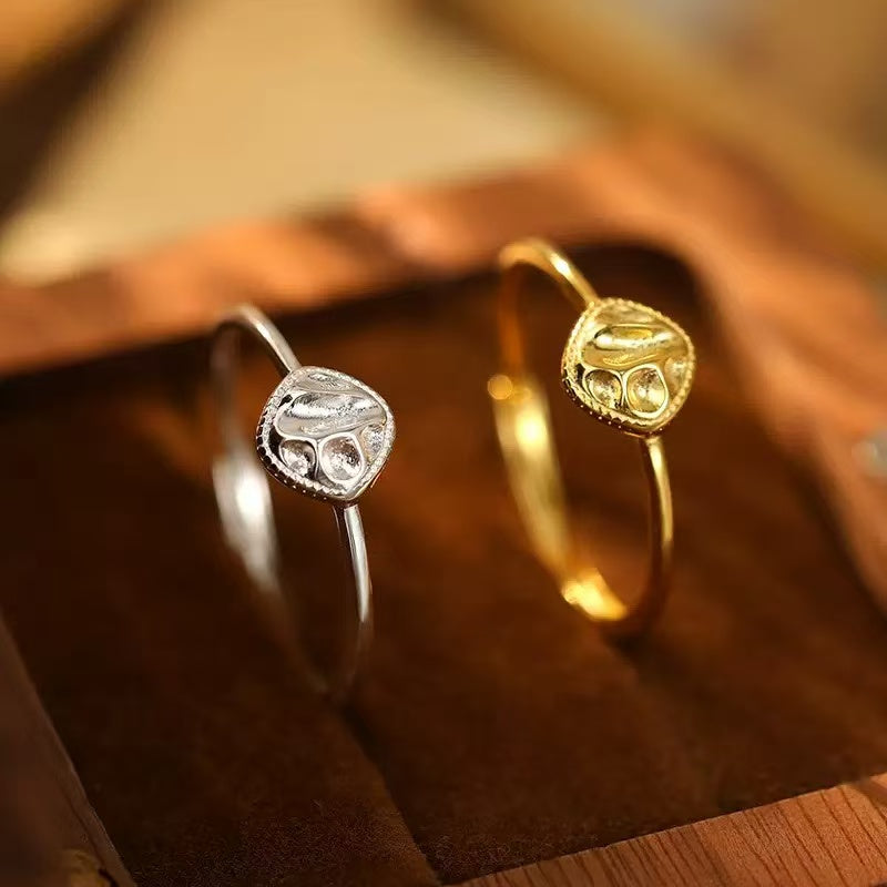 Flowing Golden Years S925 Ring