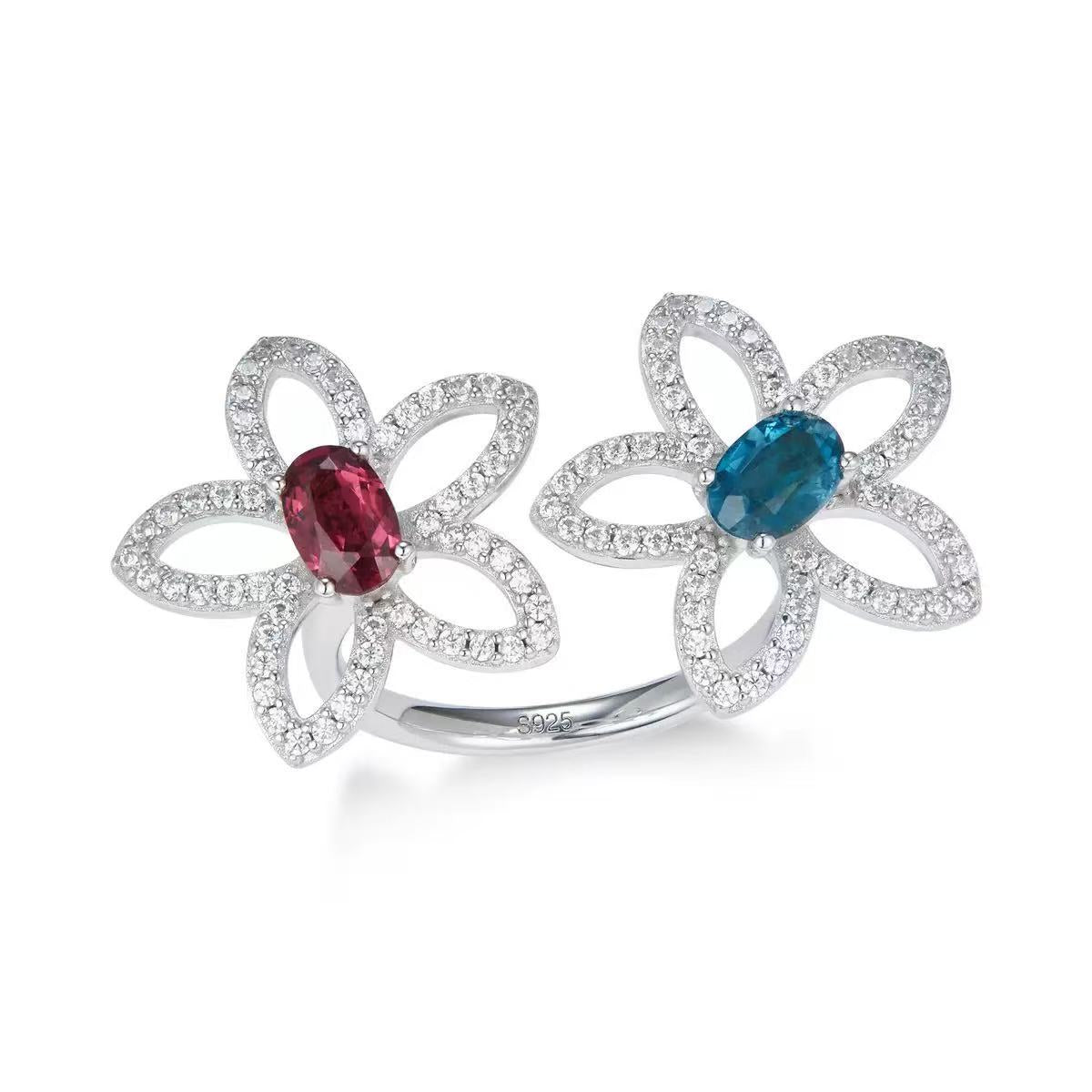 Floral Duet Ring